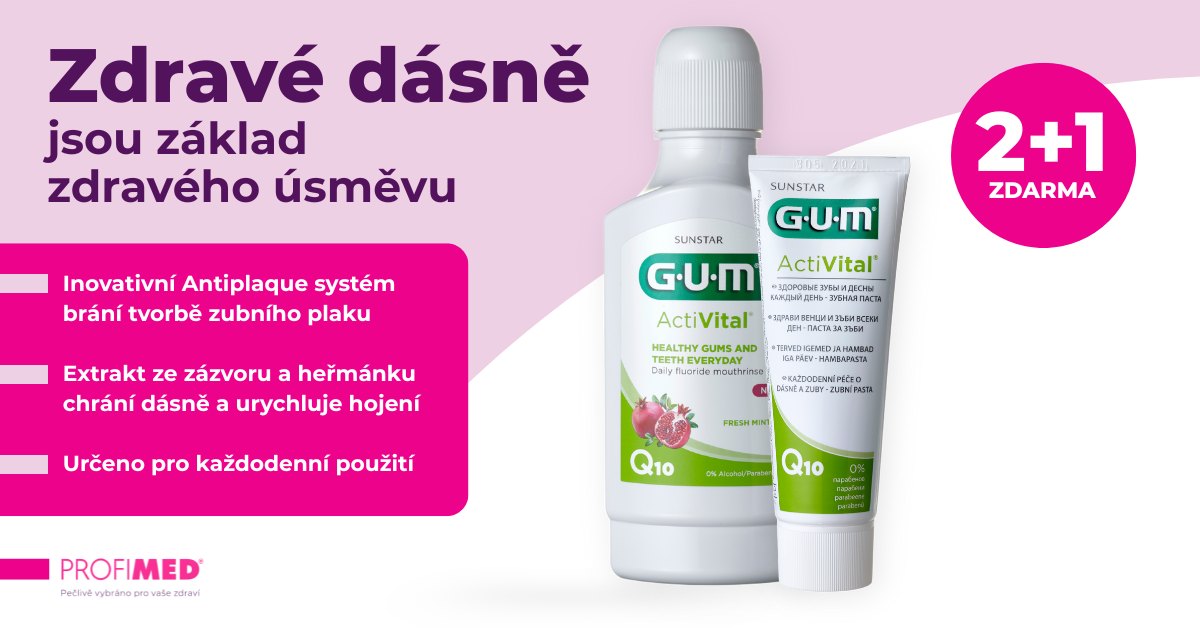 Zdravý úsměv začíná u dásní