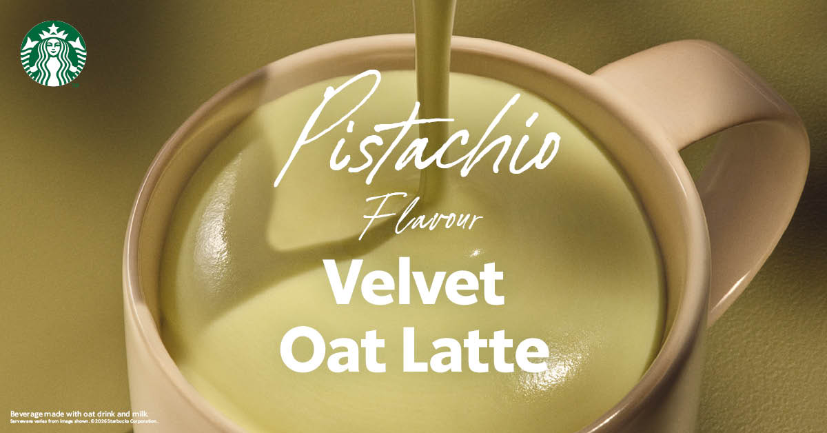 Pistachio Flavour Oat Velvet Latte