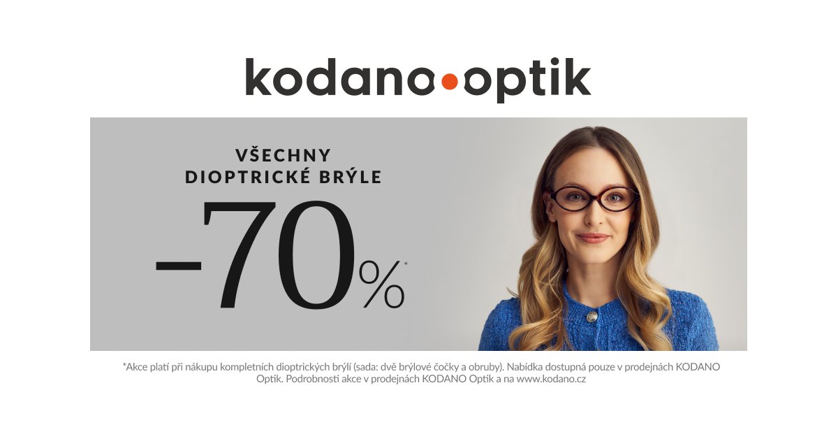 Všechny dioptrické brýle -70 %