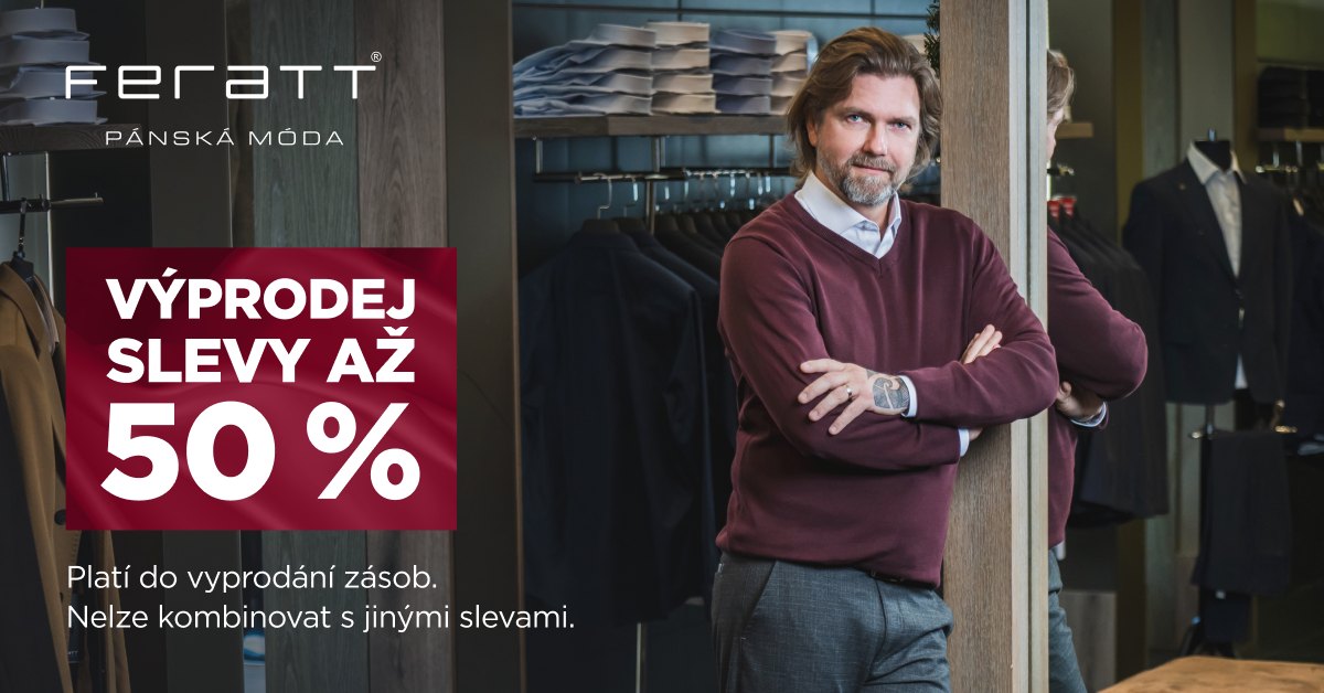 Výprodej až 50 %