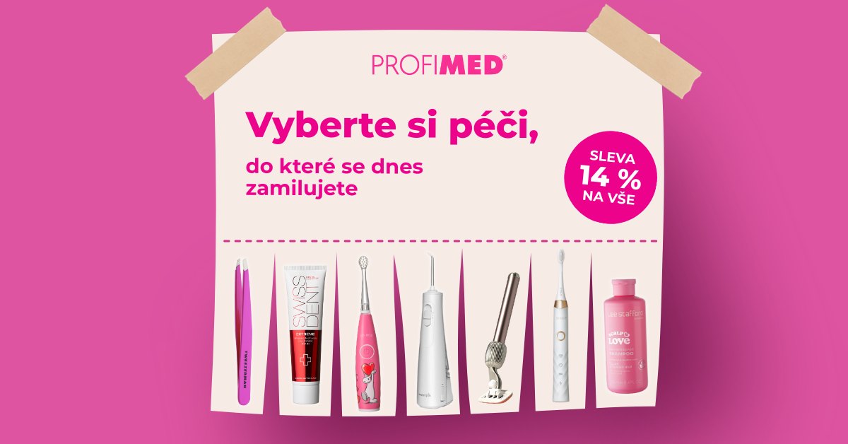 Valentýnská sleva v PROFIMEDu