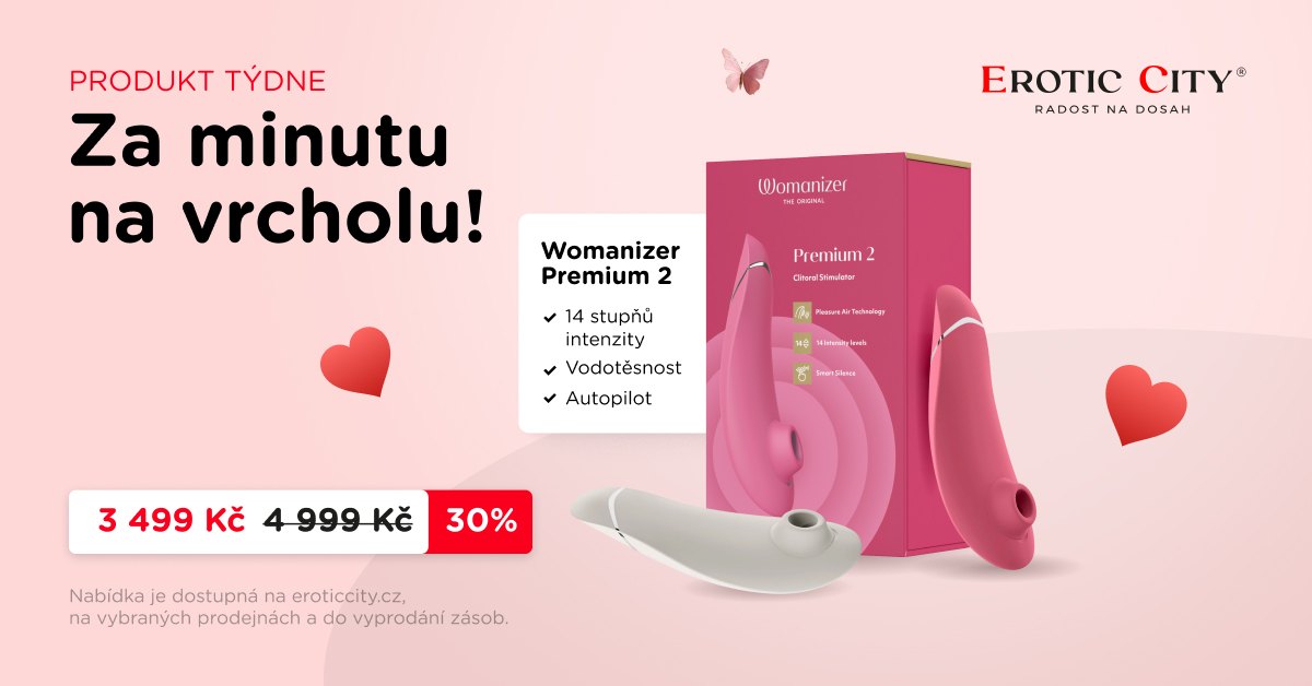 Womanizer Premium 2 se slevou 30 %