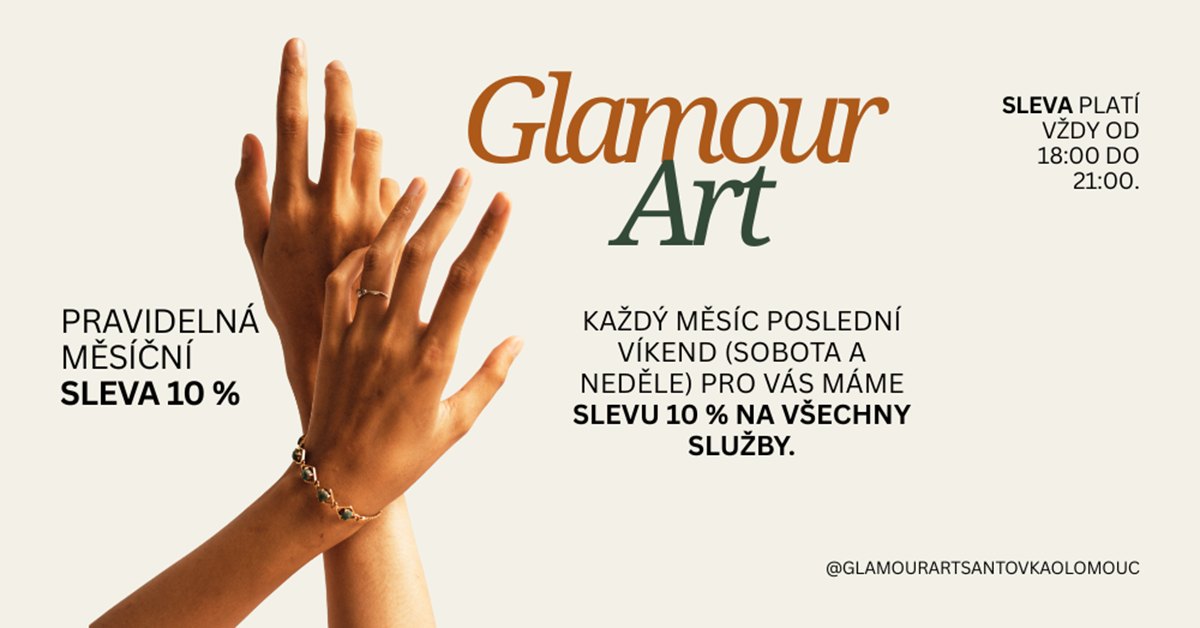 Pravidelná měsíční sleva 10 %