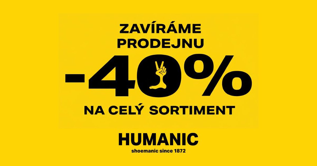 Zavíráme prodejnu