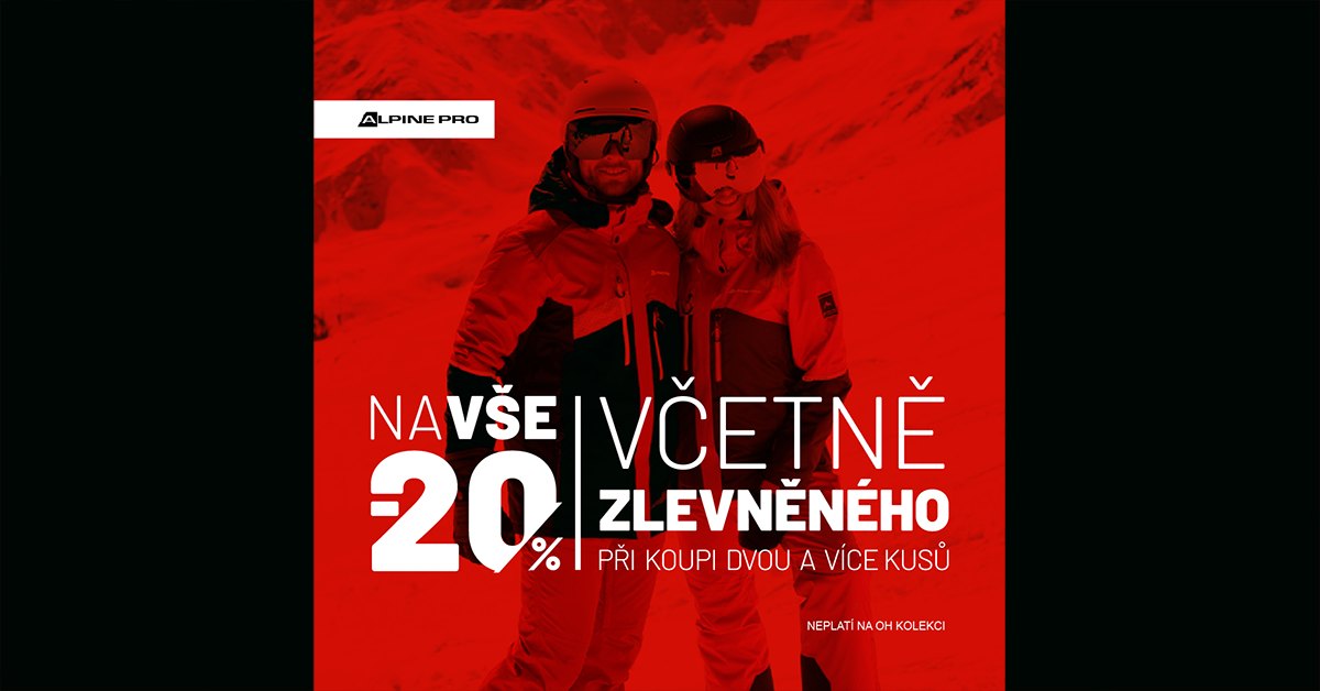 Sleva dalších 20 % na vše