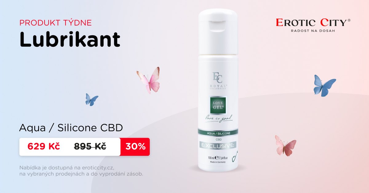 Lubrikant Love Gel s obsahem CBD
