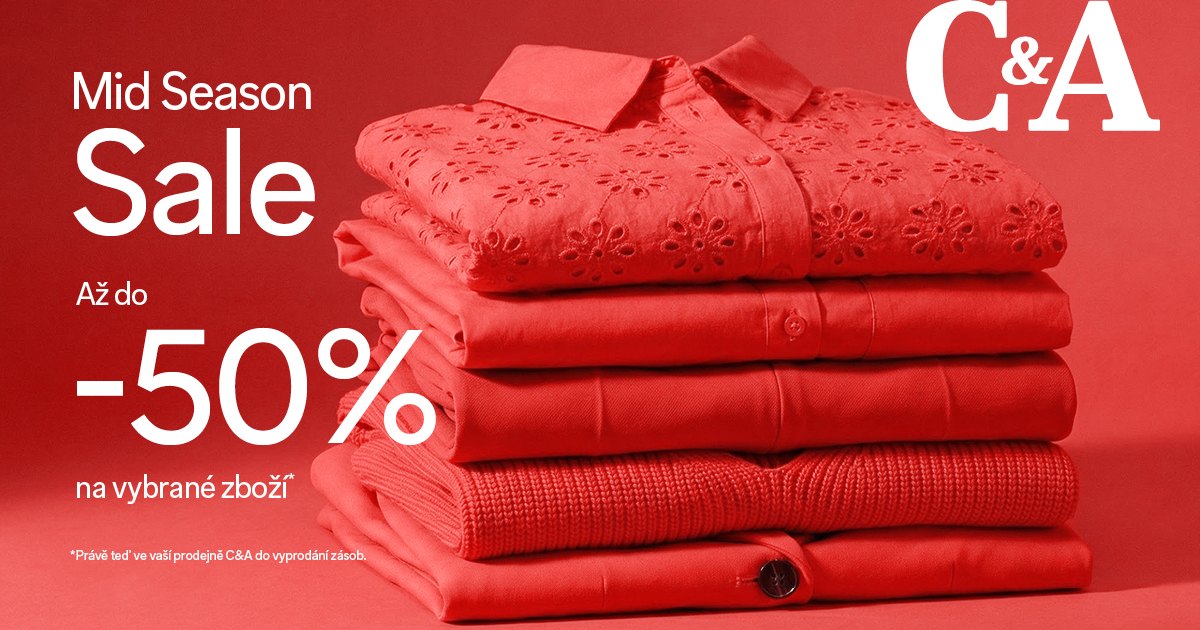 Mid Season Sale v C&A