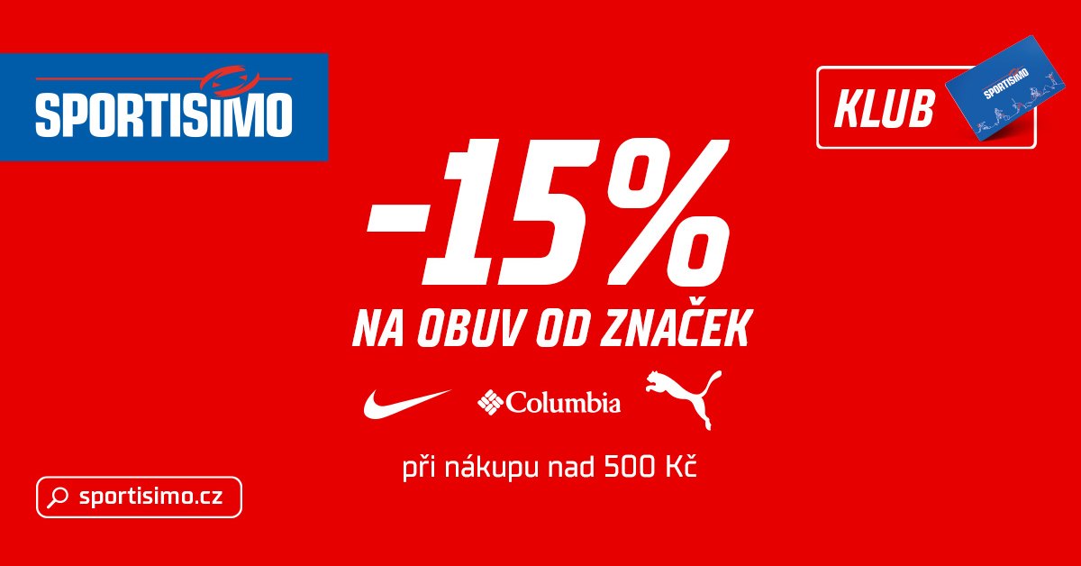 -15 % na obuv
