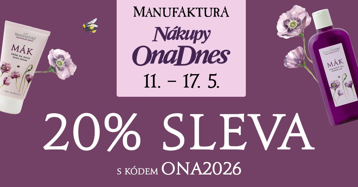 Nákupy OnaDnes v Manufaktuře