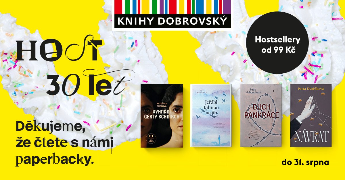 Legendární brožky od HOSTu
