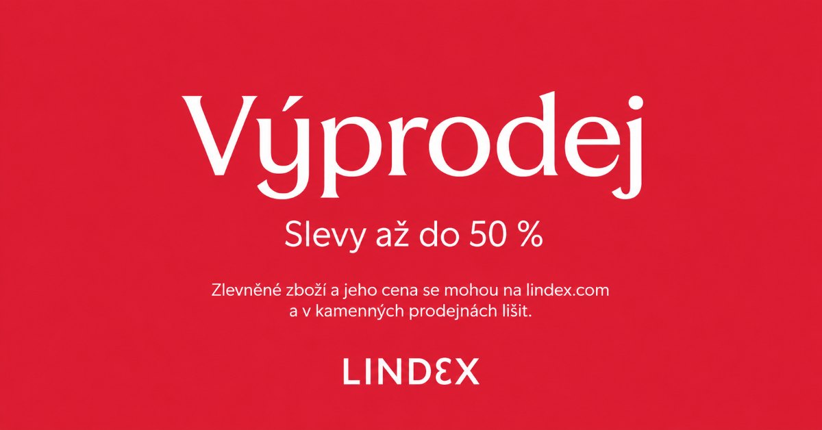 Výprodej v LINDEXu