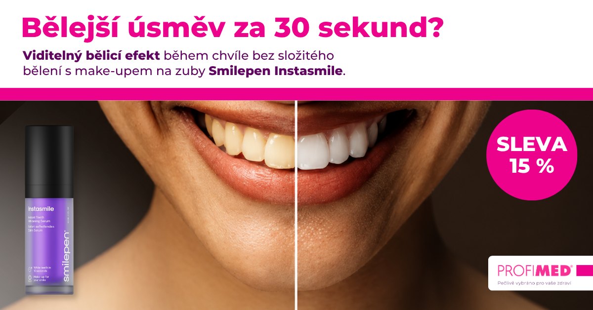 Bělejší úsměv za 30 sekund?