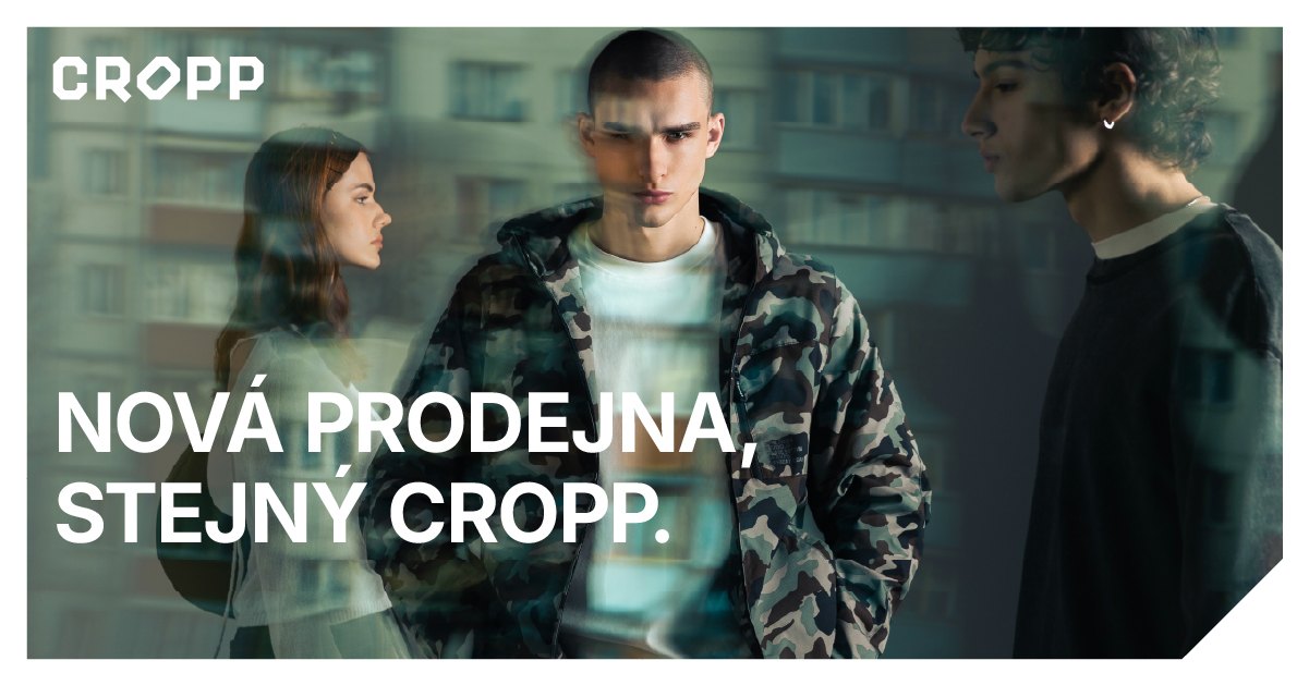 Nová prodejna, stejný CROPP