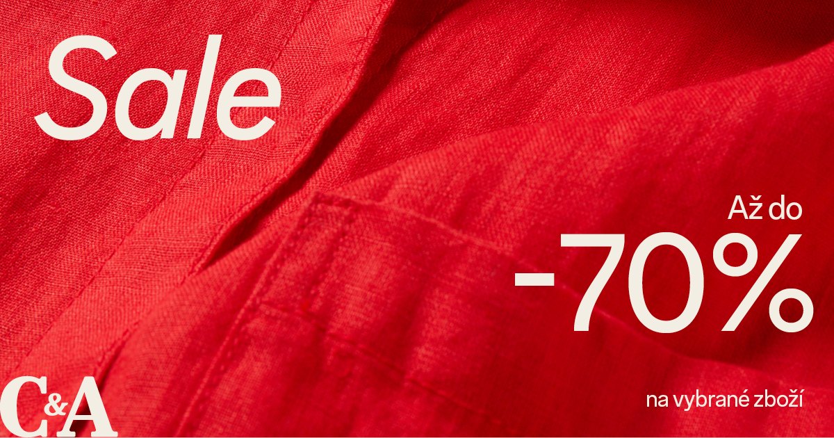 C&A Sale až do -70 %