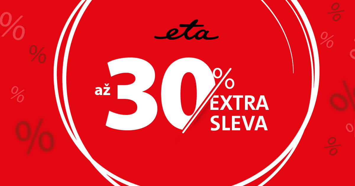 Extra sleva až 30 %