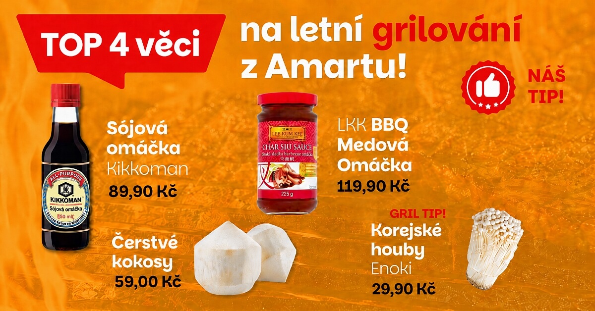 Top 4 věci na letní grilování