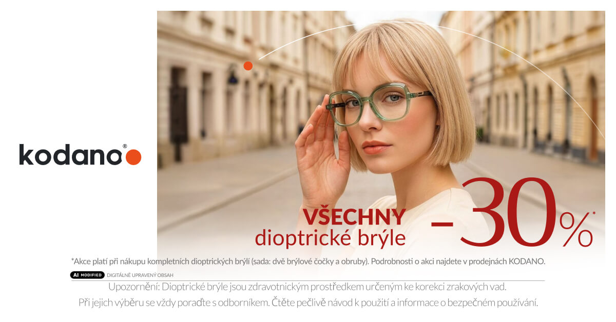 Všechny dioptrické brýle -30 %