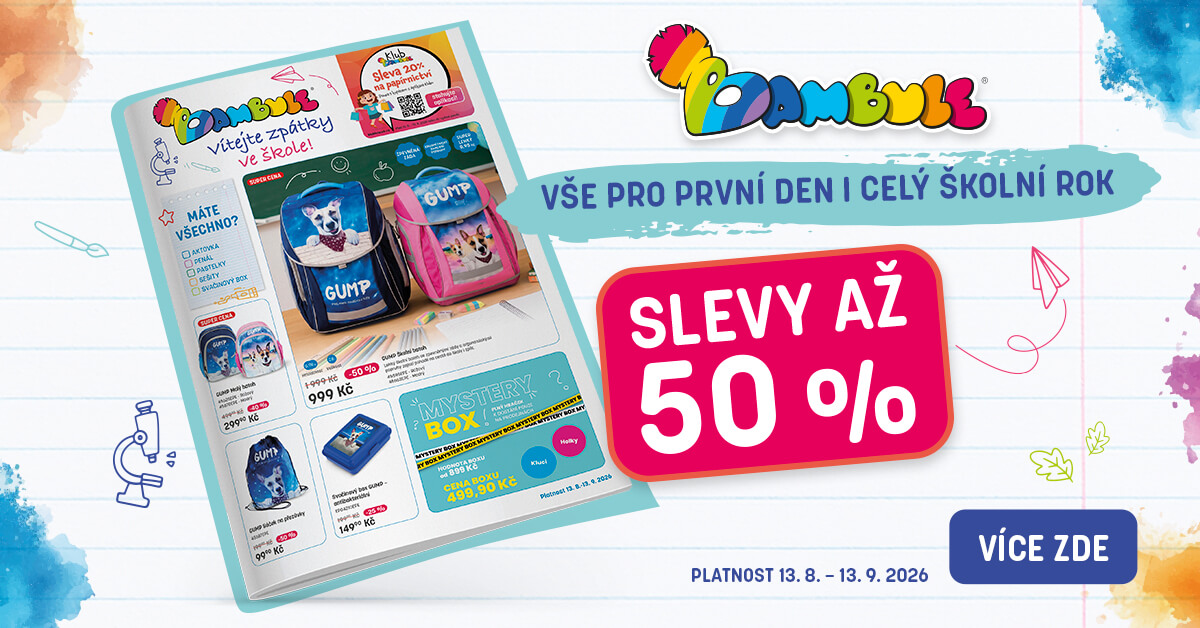 Vše pro první den i celý školní rok