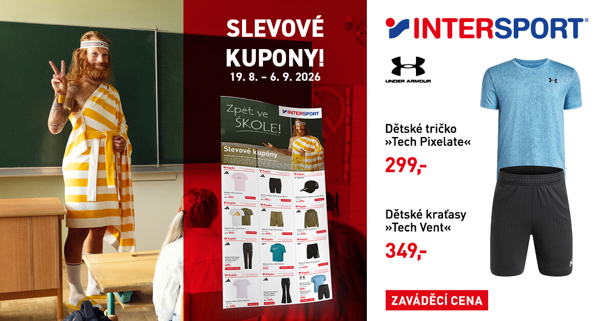 Slevové kupony INTERSPORT