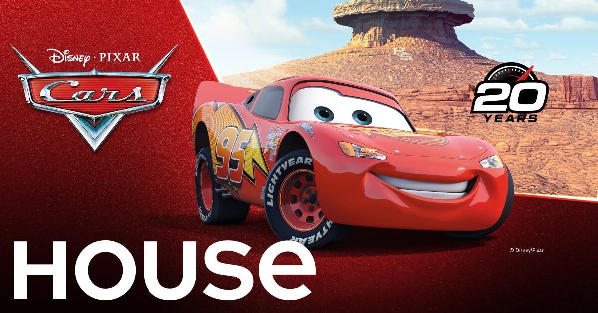 HOUSE x Disney Pixar Cars