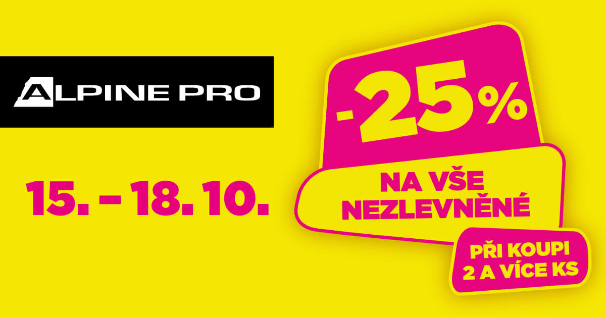 -25 % na vše nezlevněné