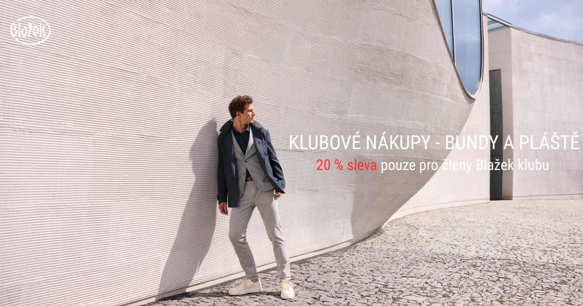 Klubové nákupy - bundy a pláště
