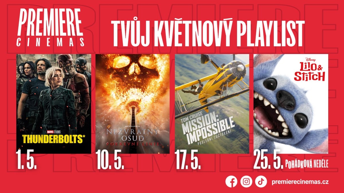 Květnový playlist