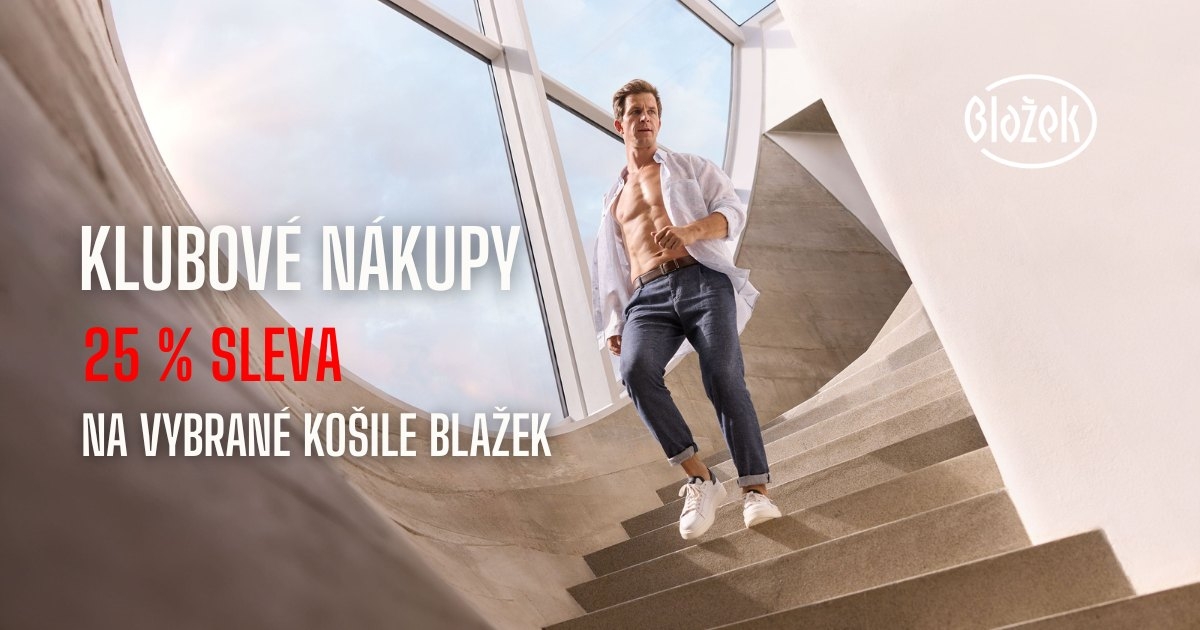Klubové nákupy - vybrané košile