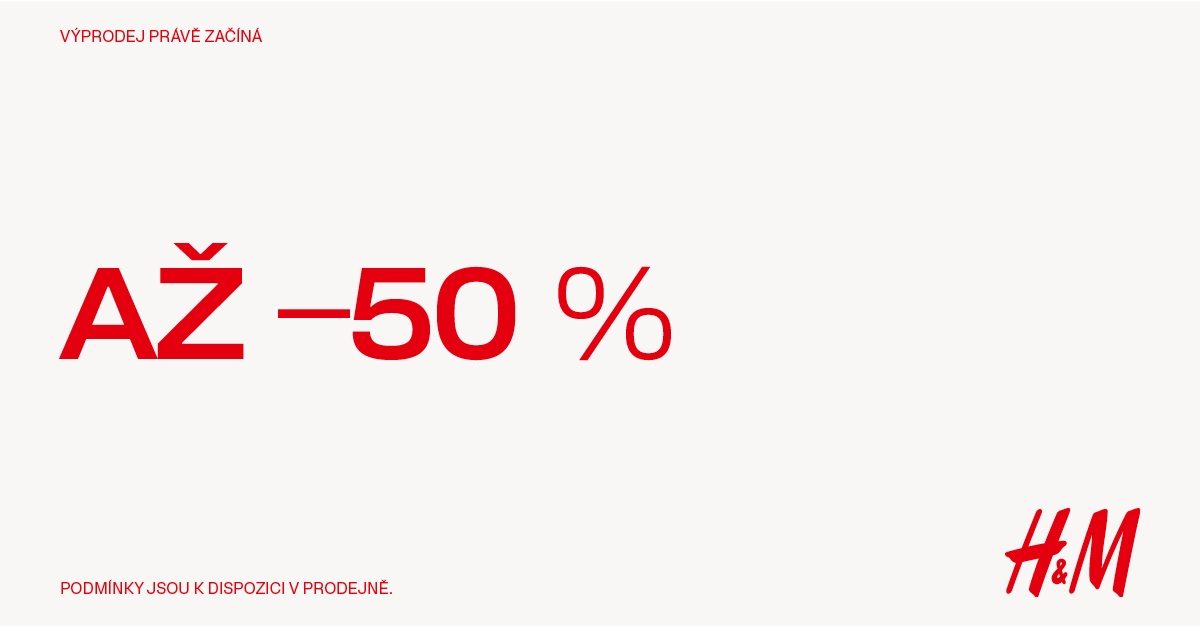 Letní výprodej v H&M