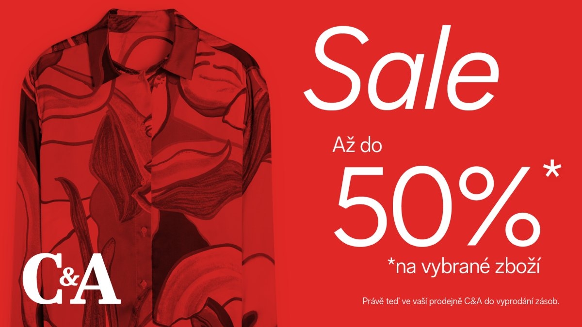 Sezónní výprodej v C&A