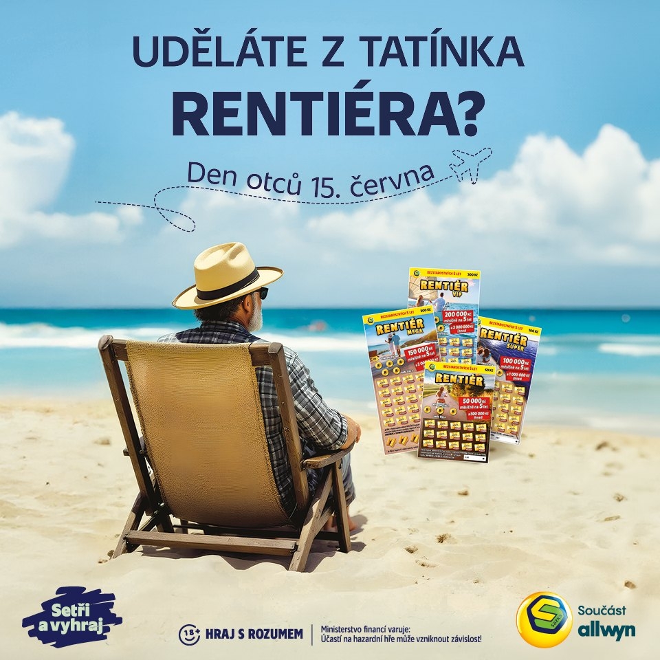 Uděláte z tatínka rentiéra?