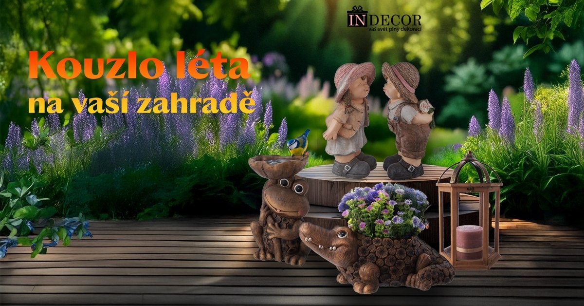 Kouzlo léta na vaší zahradě
