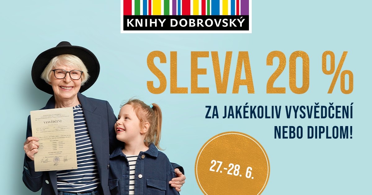 Sleva 20 % za vysvědčení