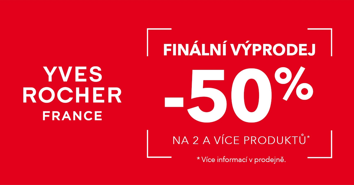 Finální výprodej Yves Rocher