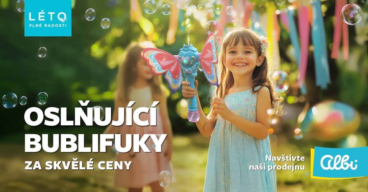 Oslňující bublifuky