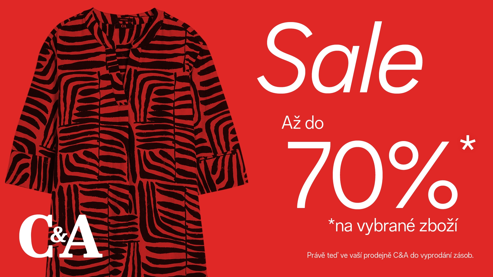 Sezónní výprodej v C&A