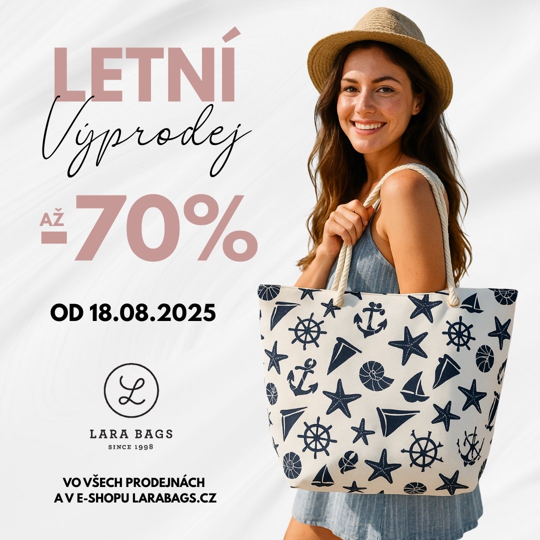 Letní výprodej v LARA BAGS