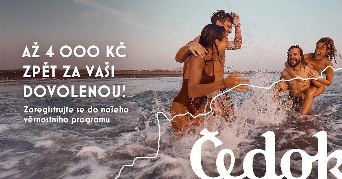 Až 4 000 Kč zpět za vaši dovolenou
