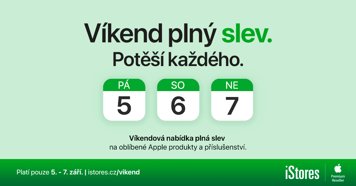 Víkend plný slev
