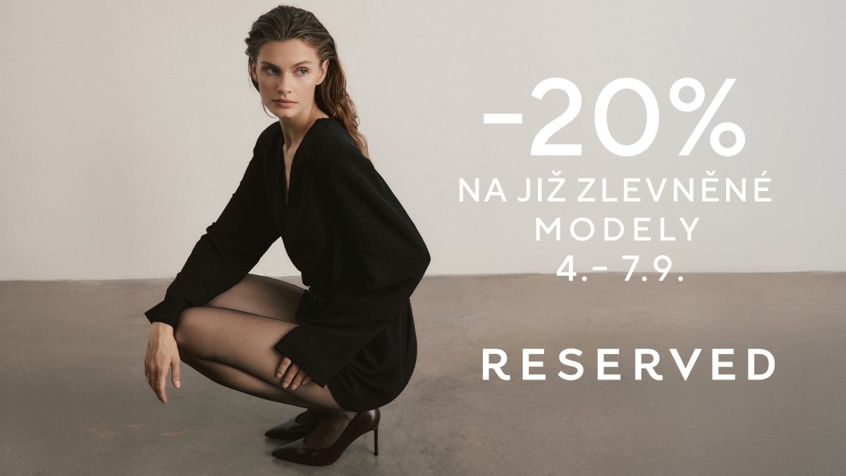 Extra sleva v RESERVED