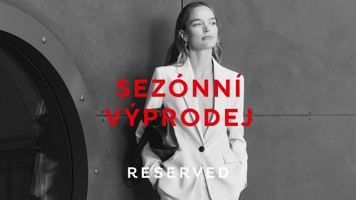 Sezónní výprodej v RESERVED