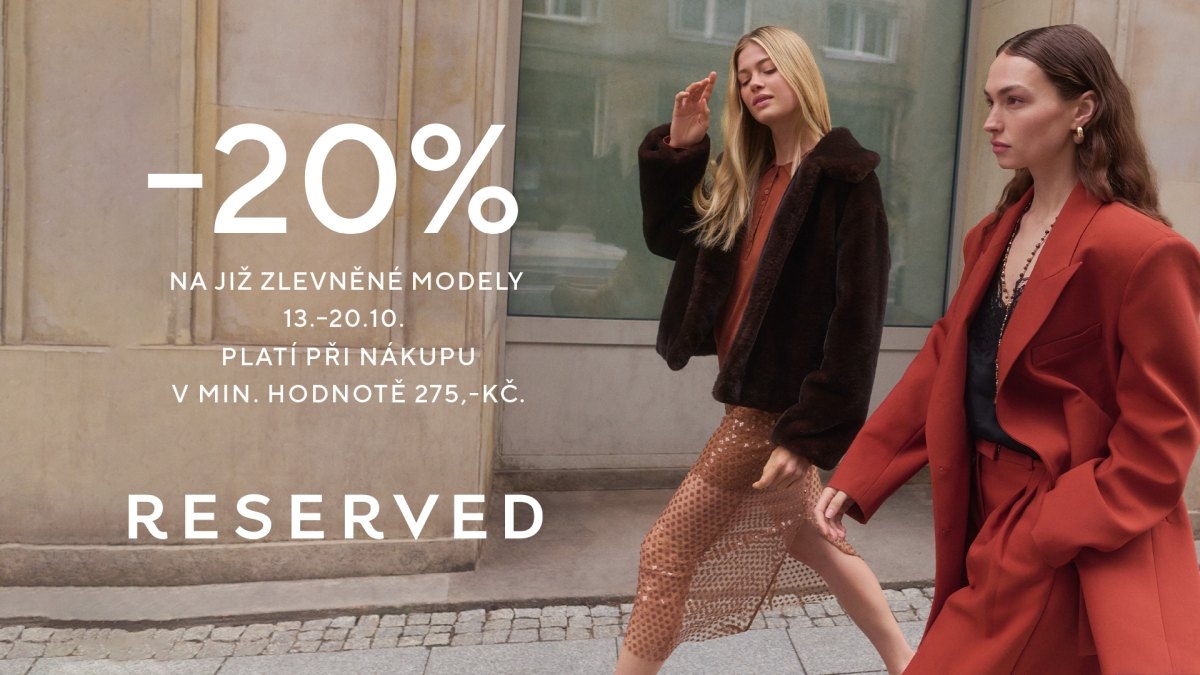 -20 % na již zlevněné modely