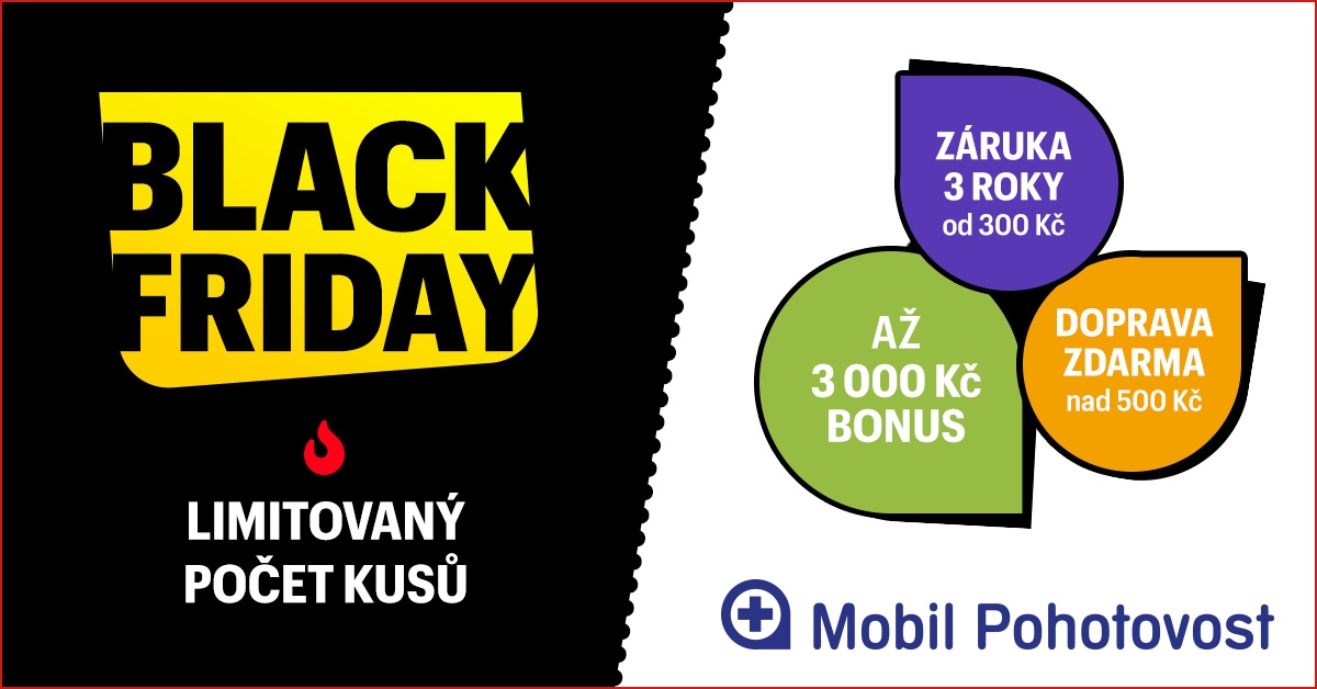 Black Friday v Mobil Pohotovost