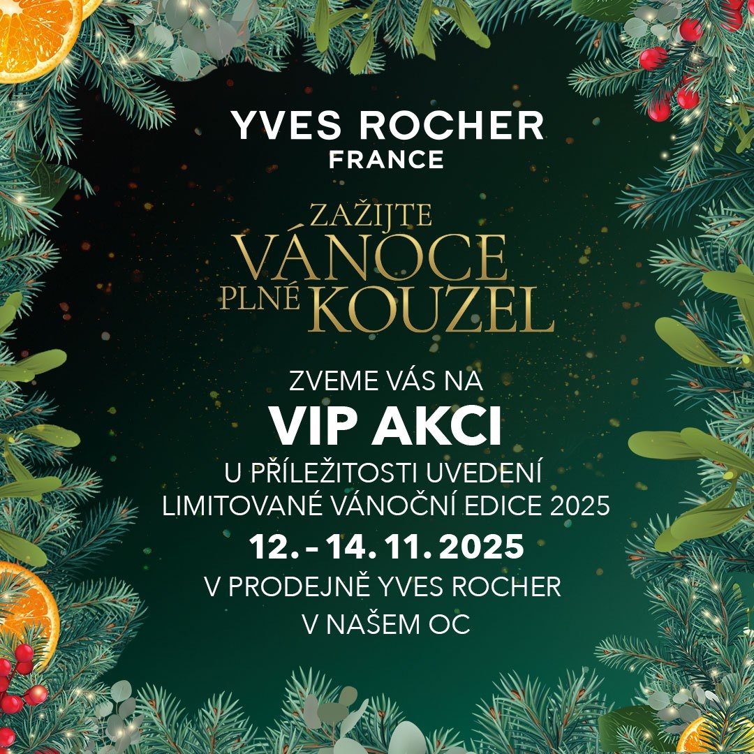 VIP akce v Yves Rocher