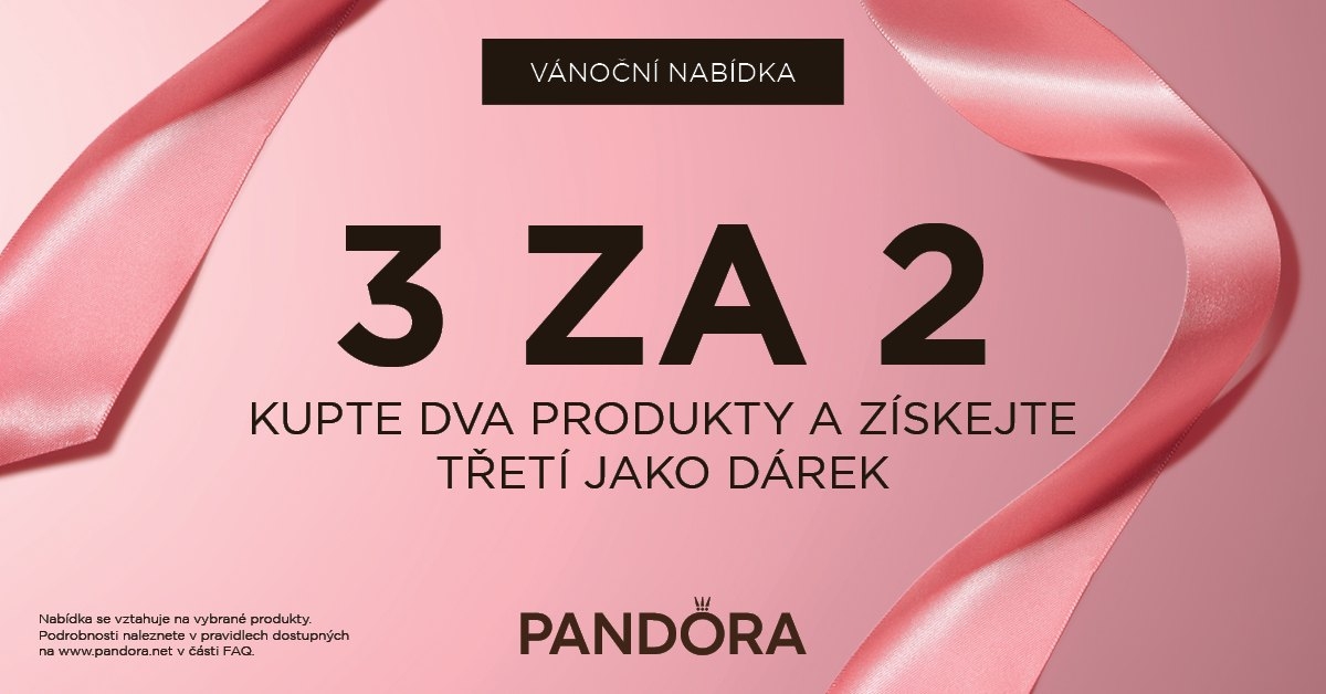 PANDORA XMAS – 3 za 2