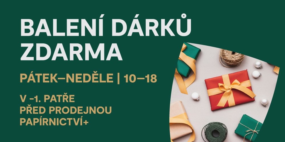 Balení dárků zdarma