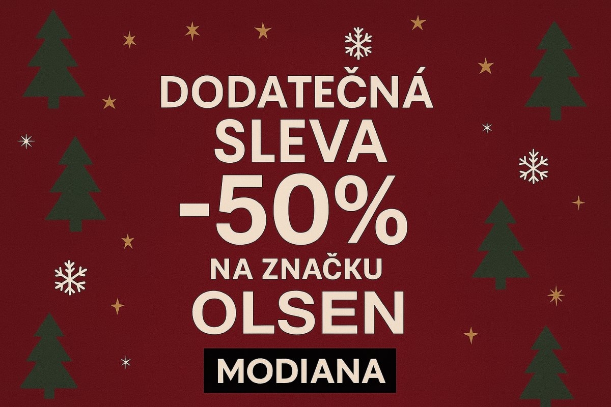 Dodatečná sleva na značku OLSEN