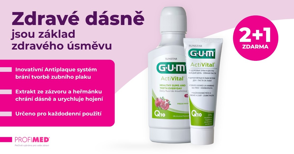 Zdravý úsměv začíná u dásní