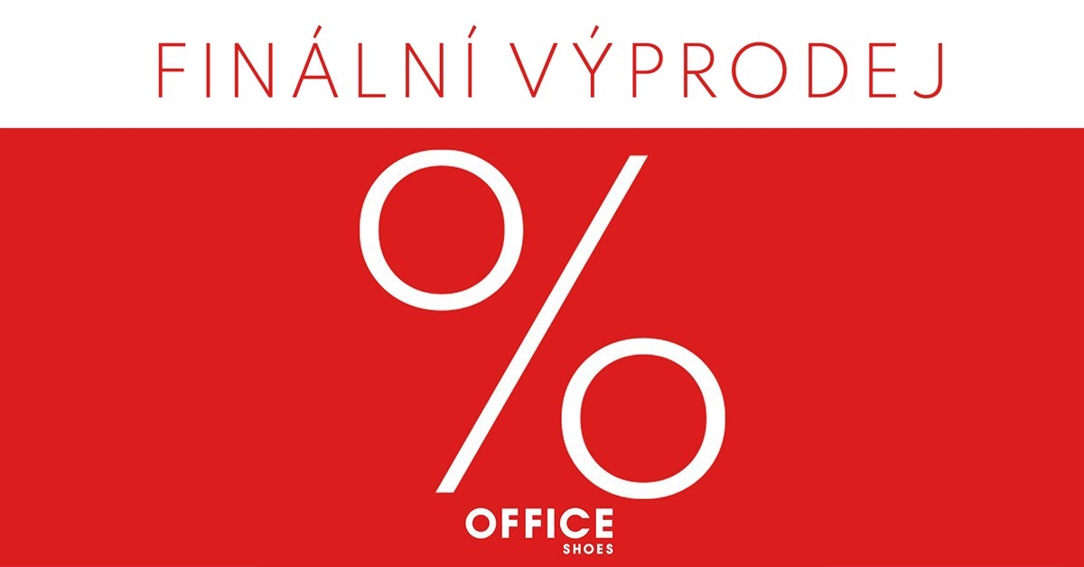 Finální výprodej v OFFICE SHOES