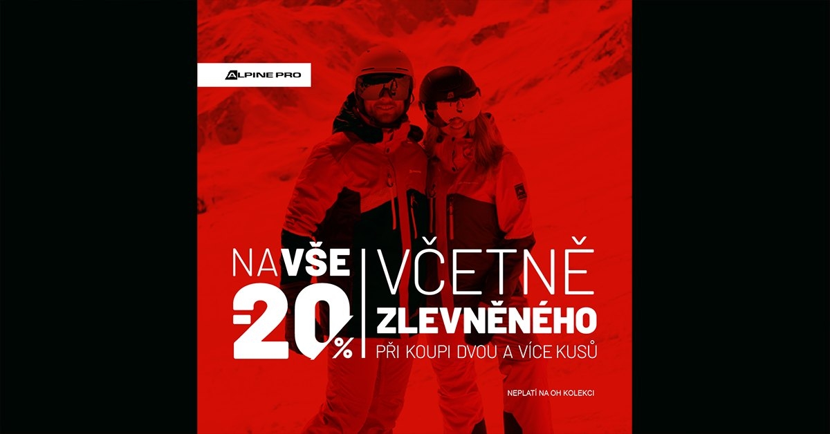 Sleva dalších 20 % na vše